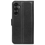 Til Samsung Galaxy A15 5G Cover Slim-Fit Litchi Tekstur Stander Pung Telefon Cover PU Læder Skal