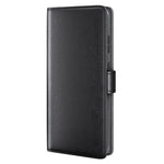 Til Samsung Galaxy A15 5G Etui Ægte Splitlæder Telefoncover med Pungstativ