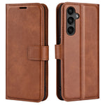 For Samsung Galaxy A15 5G Case Wallet Stand PU Leather Calf Texture Phone Cover