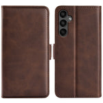 Kalvelæder Tekstur Telefoncover til Samsung Galaxy A15 5G Etui PU Læder Pung Stativ Flip Cover