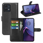 For Motorola Moto G84 5G Case Shockproof Leather Phone Shell Flip Stand Wallet Cover