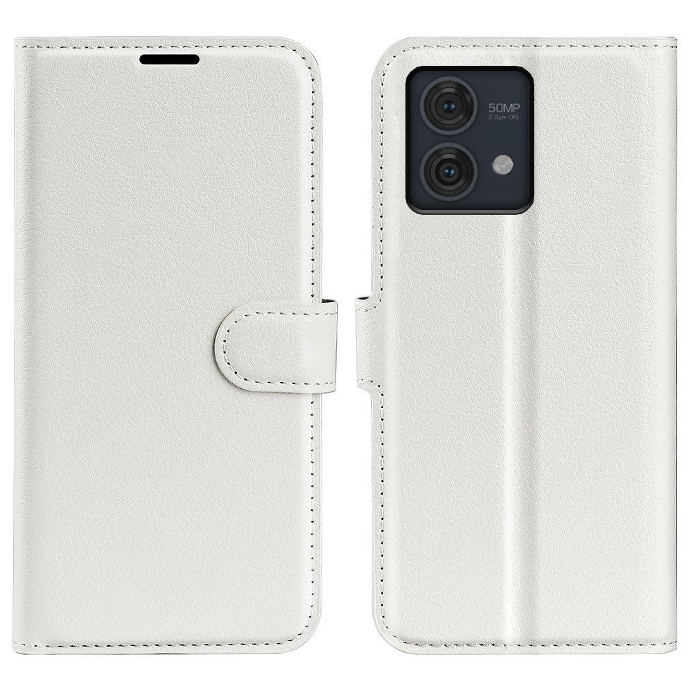 For Motorola Moto G84 5G Case Shockproof Leather Phone Shell Flip Stand Wallet Cover