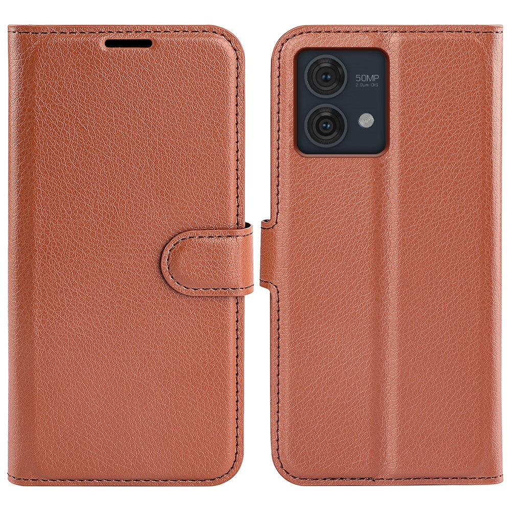 For Motorola Moto G84 5G Case Shockproof Leather Phone Shell Flip Stand Wallet Cover