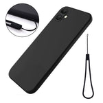 Til Samsung Galaxy A05 4G etui Ridsefast telefoncover Flydende silikone telefoncover med rem