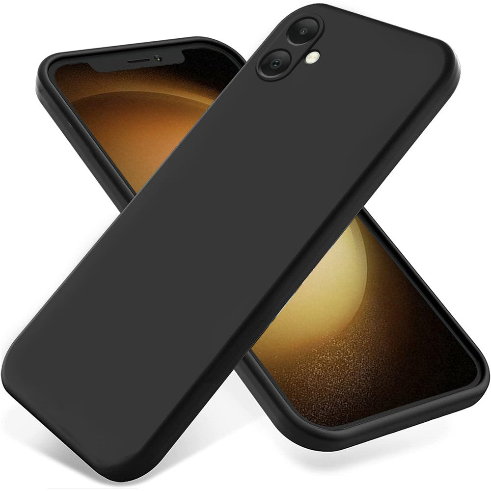 Til Samsung Galaxy A05 4G etui Ridsefast telefoncover Flydende silikone telefoncover med rem