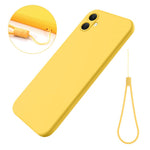Til Samsung Galaxy A05 4G etui Ridsefast telefoncover Flydende silikone telefoncover med rem