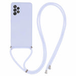 For Samsung Galaxy A52 4G / 5G / A52s 5G Case Precise Cutout TPU Cover with Long Lanyard
