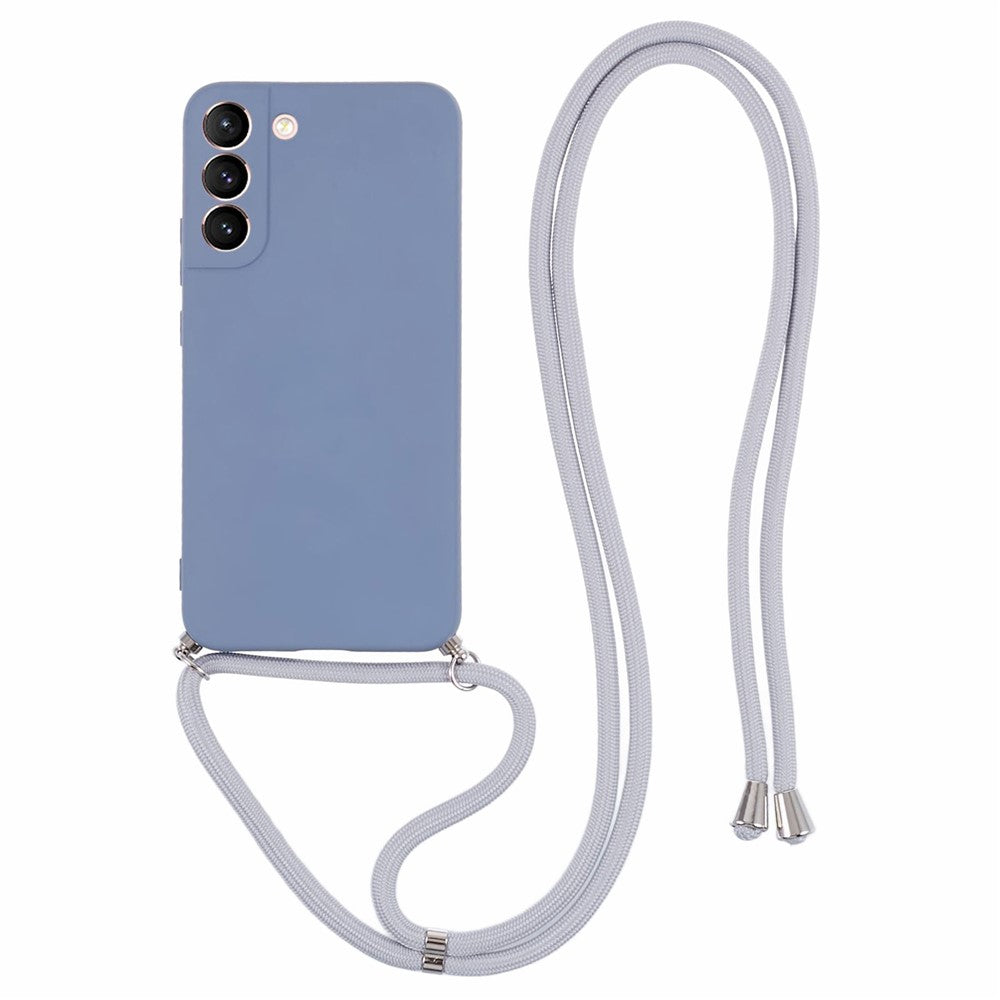 For Samsung Galaxy S21+ 5G Case TPU Cell Phone Cover with Long Lanyard