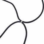 For iPhone 15 TPU Phone Case Fiber Lining Rubberized Cover with Long Lanyard