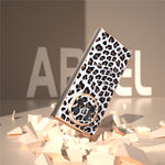 For Huawei Mate X5 Case PU Leather+PC Leopard Pattern Electroplating Phone Cover