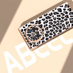For Huawei Mate X5 Case PU Leather+PC Leopard Pattern Electroplating Phone Cover