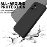For Motorola Moto G54 5G Case Liquid Silicone Phone Shell Anti-Scratch Phone Cover with Strap