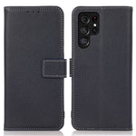 For Samsung Galaxy S24 Ultra Case Litchi Texture Wallet Leather Cover