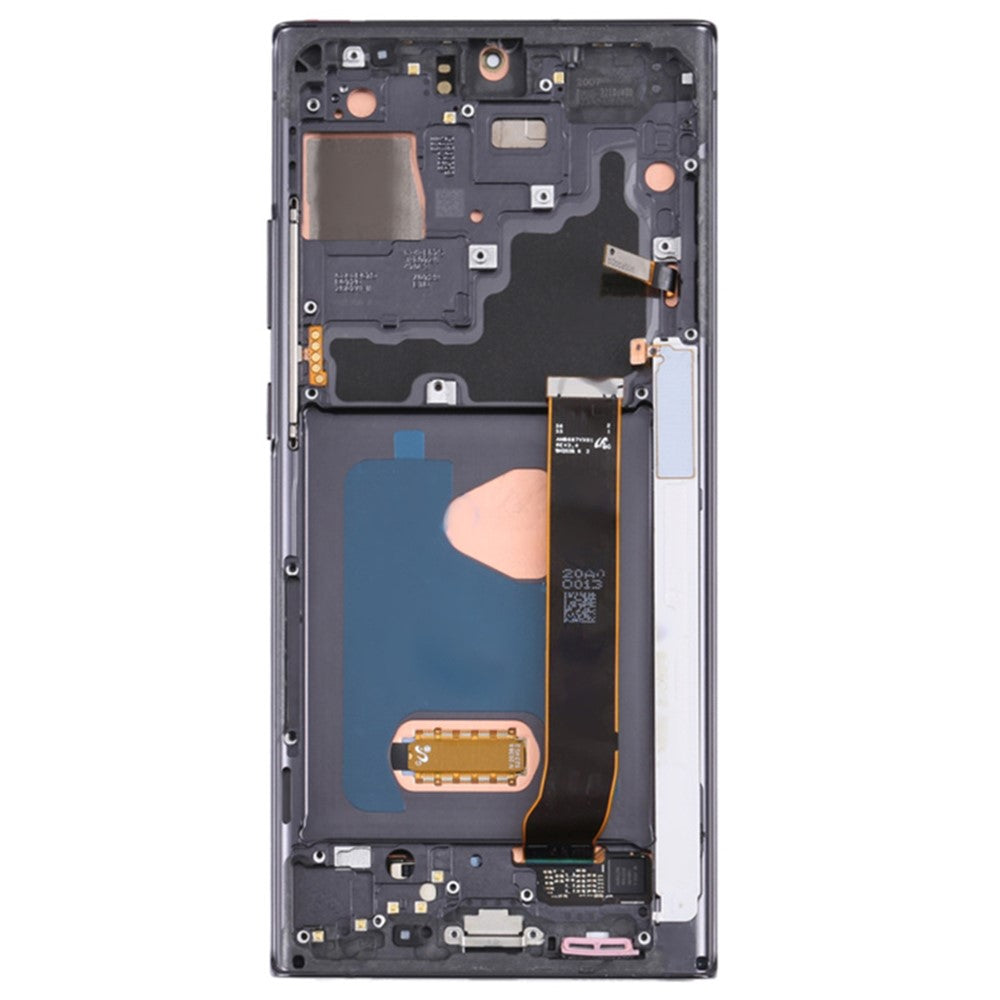 For Samsung Galaxy Note20 Ultra 5G N986 Grade C OLED Screen and Digitizer Assembly + Frame (Without Logo)