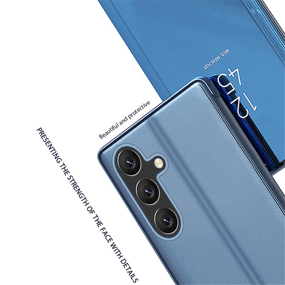 Til Samsung Galaxy A15 4G Flip Læder Cover med Stativ Fuld Krops Beskyttende Telefonetui