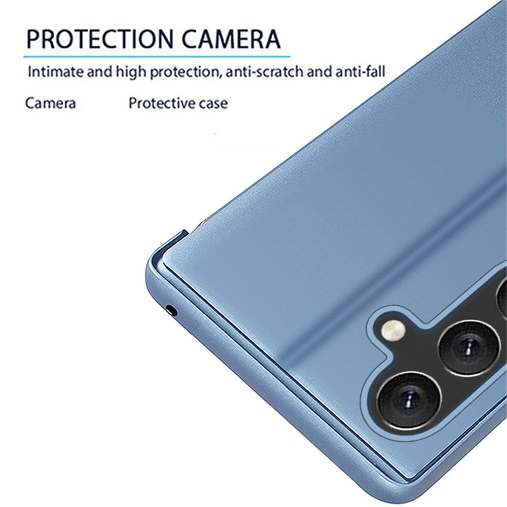 Til Samsung Galaxy A15 4G Flip Læder Cover med Stativ Fuld Krops Beskyttende Telefonetui