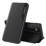 Til Samsung Galaxy A15 4G Etui View Window PU-læder Stand Cover