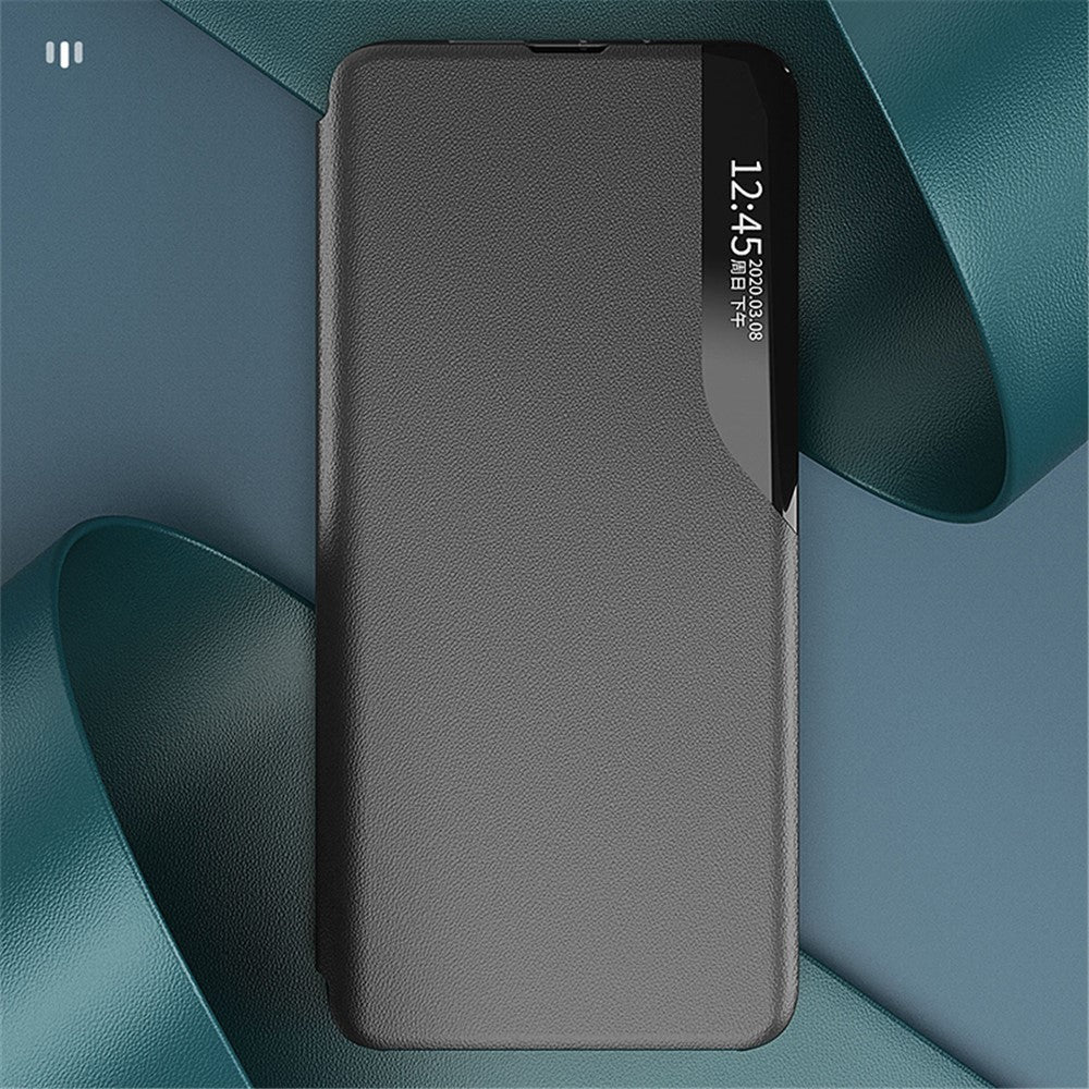 Til Samsung Galaxy A15 4G Etui View Window PU-læder Stand Cover