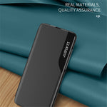 Til Samsung Galaxy A15 4G Etui View Window PU-læder Stand Cover