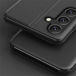 Til Samsung Galaxy A15 4G Etui View Window PU-læder Stand Cover