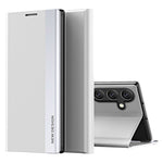 Til Samsung Galaxy A15 4G etui PU læder stativ galvanisering telefon cover