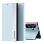 Til Samsung Galaxy A15 4G etui PU læder stativ galvanisering telefon cover