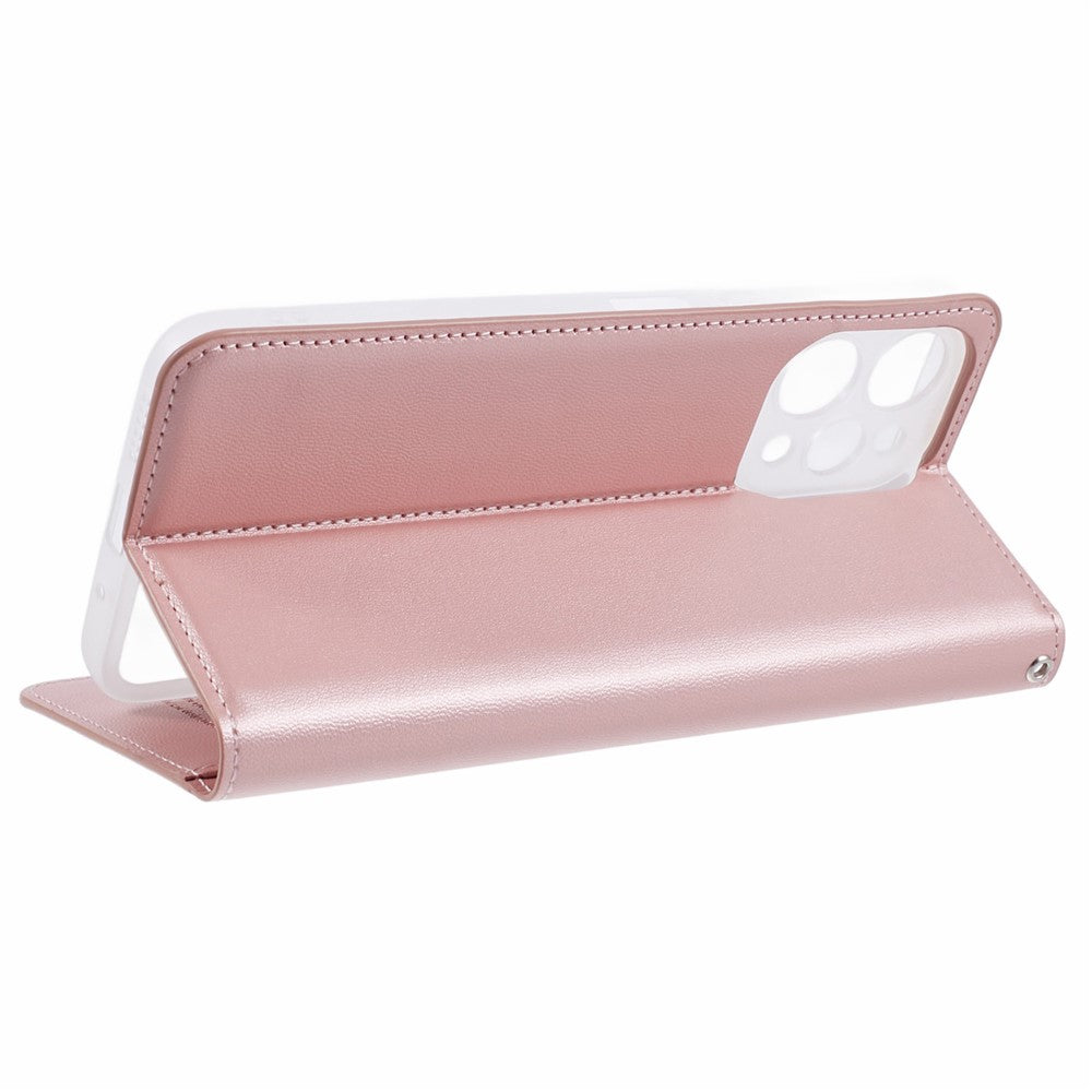 HANMAN Minuo Series For Xiaomi Redmi 12 4G / 5G (Global) / Redmi Note 12R 5G / Poco M6 Pro 5G Case Wallet Phone Stand Cover