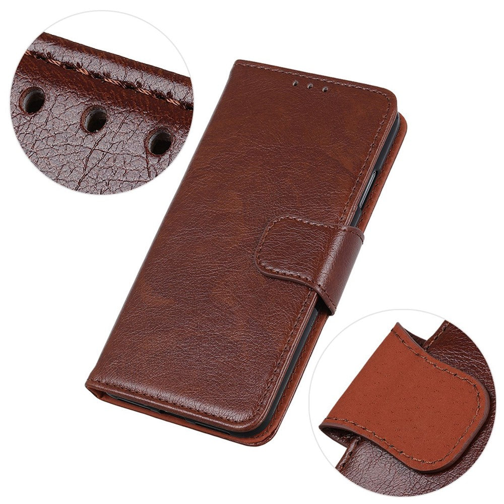For Samsung Galaxy S25+ / S24+ Case Texture Split Leather Anti-Scratch Nappa Mobile Phone Cover