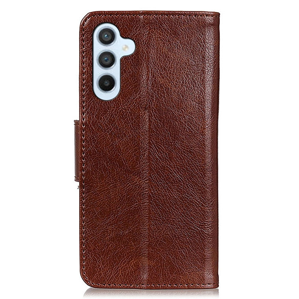 For Samsung Galaxy S25+ / S24+ Case Texture Split Leather Anti-Scratch Nappa Mobile Phone Cover
