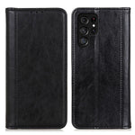 For Samsung Galaxy S24 Ultra Case Litchi Texture Split Leather Wallet Stand Phone Shell