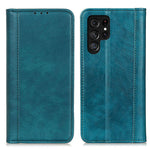 For Samsung Galaxy S24 Ultra Case Litchi Texture Split Leather Wallet Stand Phone Shell