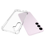 Samsung Galaxy S24+ skal halkfritt transparent TPU-skal