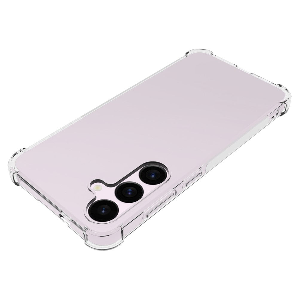 Samsung Galaxy S24+ skal halkfritt transparent TPU-skal