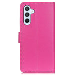 Til Samsung Galaxy S25+ / S24+ etui PU læder telefon stativ cover pung litchi tekstur telefon skal