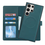 For Samsung Galaxy S23 Ultra Case Detachable PU Wallet Phone Magnetic Case