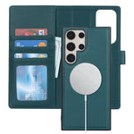 For Samsung Galaxy S23 Ultra Case Detachable PU Wallet Phone Magnetic Case