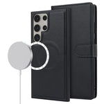 For Samsung Galaxy S23 Ultra Case Detachable PU Wallet Phone Magnetic Case
