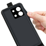 For Xiaomi Redmi Note 13 5G Case Anti-Dust Phone Shell PU Leather Cover with Card Slot