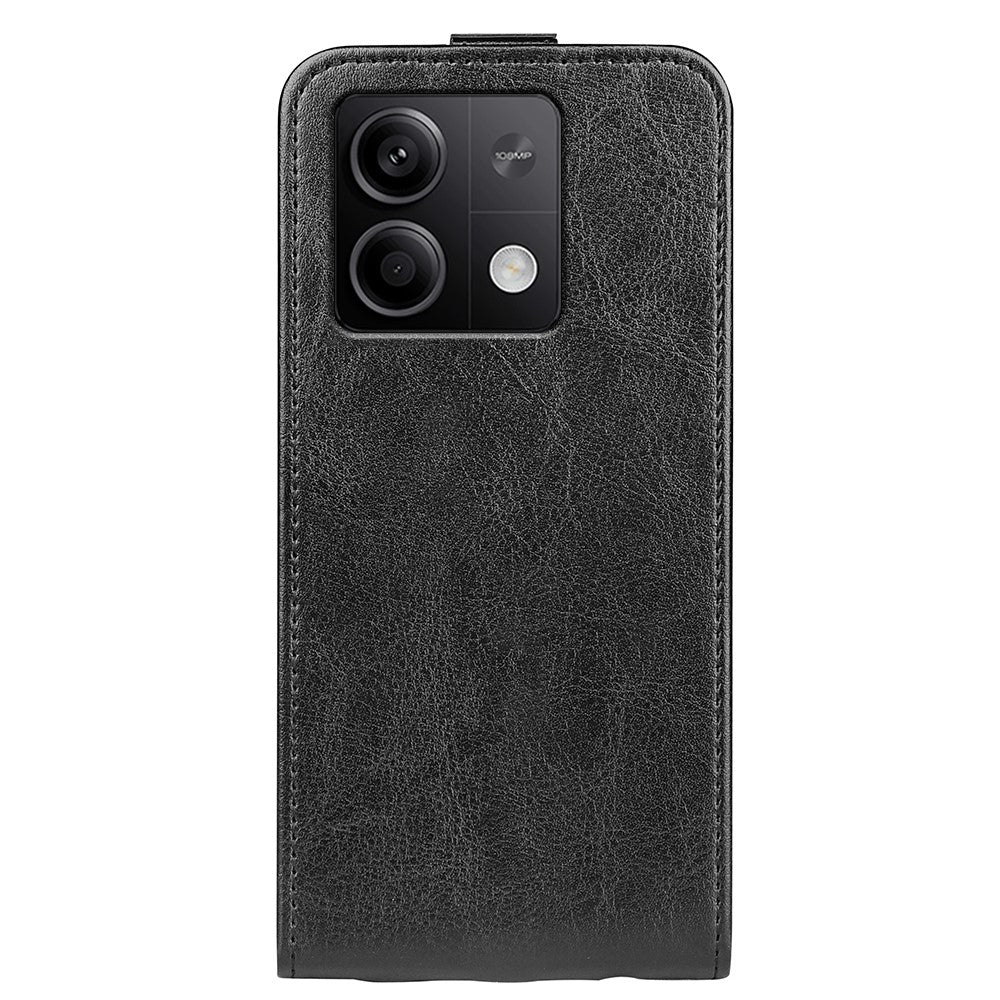 For Xiaomi Redmi Note 13 5G Case Anti-Dust Phone Shell PU Leather Cover with Card Slot