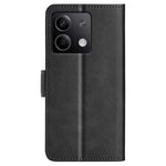 For Xiaomi Redmi Note 13 5G Case Stand Flip Calf Texture Phone Cover PU Leather Wallet Phone Shell