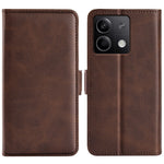 For Xiaomi Redmi Note 13 5G Case Stand Flip Calf Texture Phone Cover PU Leather Wallet Phone Shell