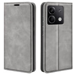 For Xiaomi Redmi Note 13 5G Cell Phone Case PU Leather Wallet Stand Phone Shell with Skin-touch Feeling