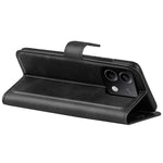 Phone Cover for Xiaomi Redmi Note 13 5G Case Stand PU Leather Calf Texture Phone Shell Wallet