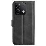 Phone Cover for Xiaomi Redmi Note 13 5G Case Stand PU Leather Calf Texture Phone Shell Wallet