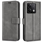 Phone Cover for Xiaomi Redmi Note 13 5G Case Stand PU Leather Calf Texture Phone Shell Wallet