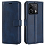 Phone Cover for Xiaomi Redmi Note 13 5G Case Stand PU Leather Calf Texture Phone Shell Wallet