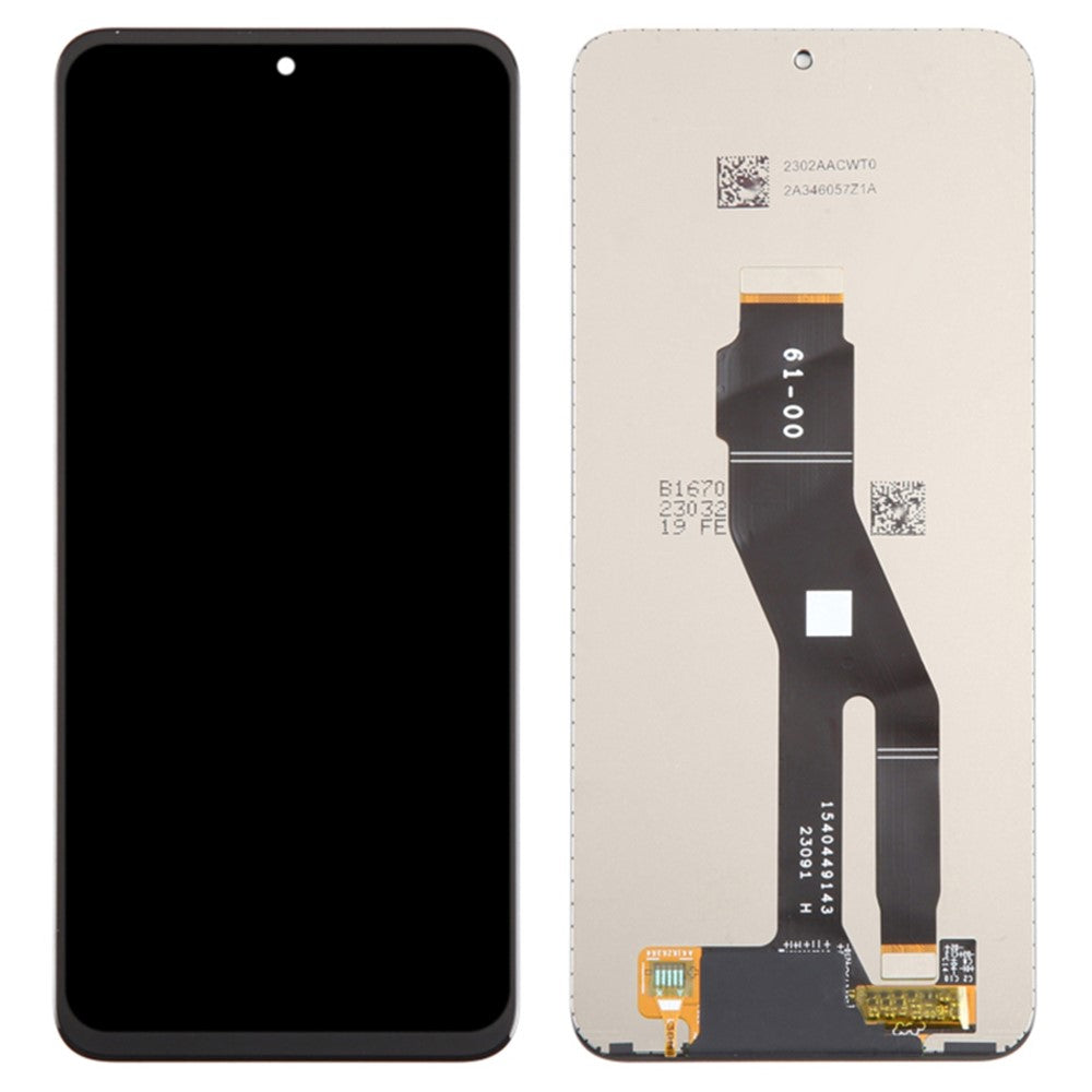 Til Honor 90 Lite 5G CRT-NX1 Grade B LCD-skærm og digitizer-enhed reservedel (uden logo)