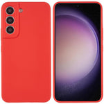 For Samsung Galaxy S23+ Silicone Case Silky-Soft Touch Phone Cover