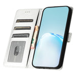 Phone Case for Samsung Galaxy A15 4G PU Leather Silk Texture Wallet Stand Cover with Strap