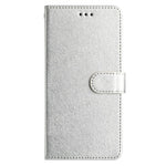 Phone Case for Samsung Galaxy A15 4G PU Leather Silk Texture Wallet Stand Cover with Strap